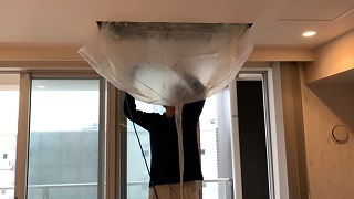 江東区ブリリアマーレ有明：N様邸エアコンクリーニング