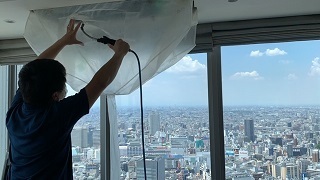 豊島区アウルタワー：エアコン高圧洗浄