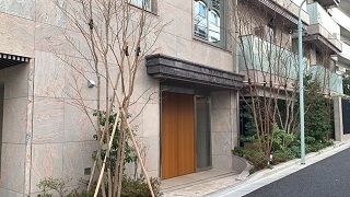 港区ロイヤルシーズン六本木檜町公園：エントランス