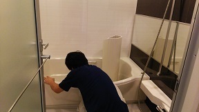 江東区豊洲S様浴室クリーニング