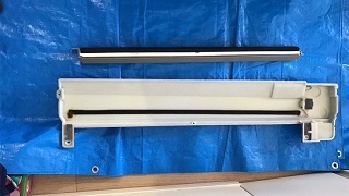 品川区大井Ａ様ダイキン製エアコンパネル分解